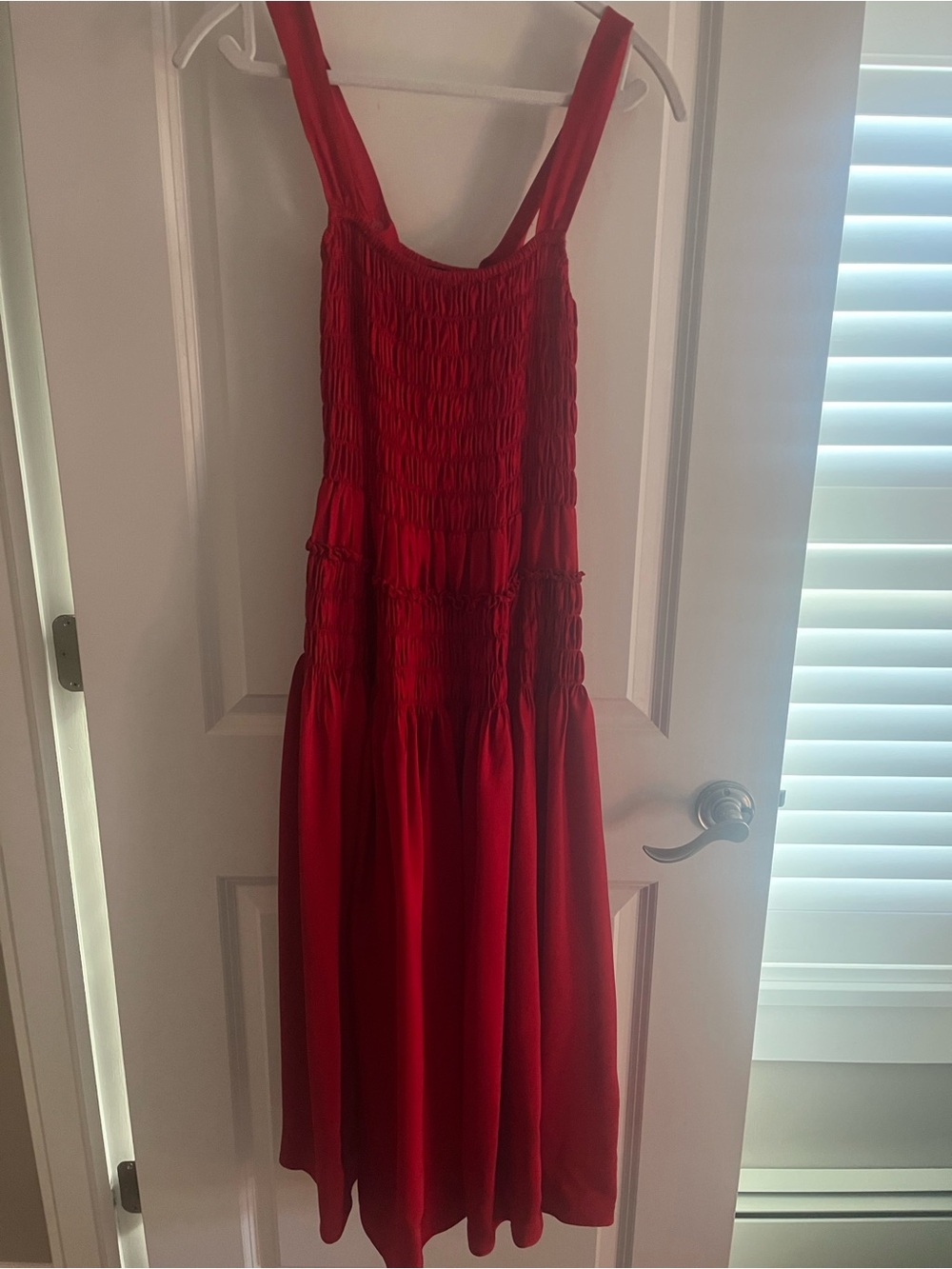 Jcrew Smocked Midi Dress - Women - Picture 6 of 6